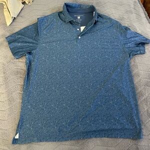 Hickey Freeman performance golf polo